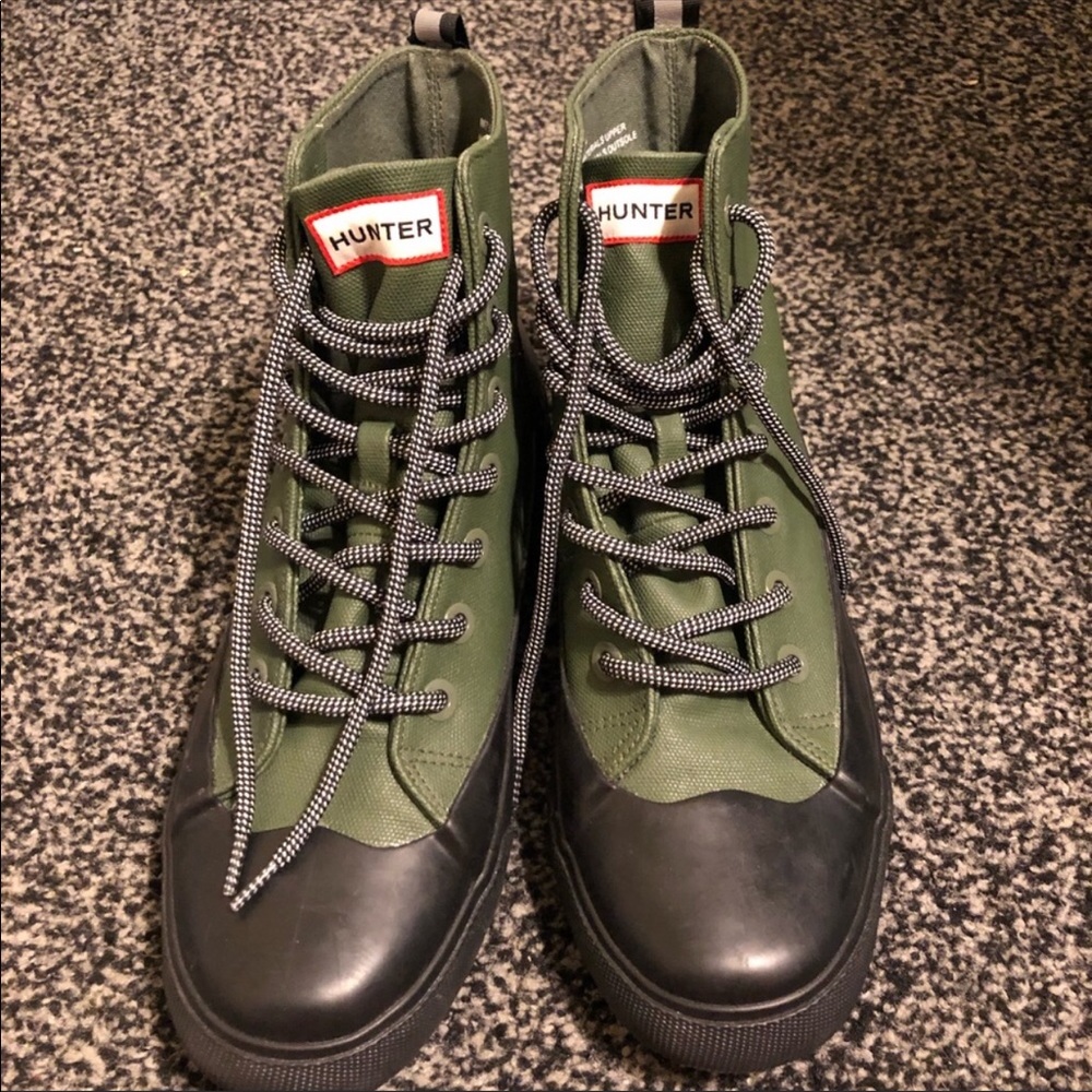 Hunter for Target | Army green high tops